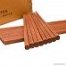 Fine commodities 10 pairs of wood chopsticks without paint wax wooden skid - B01FE208KK